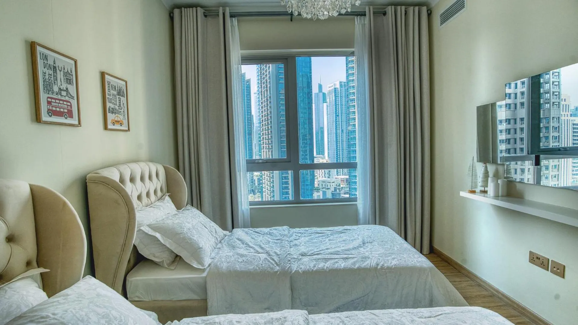 Dreamshoma-3Br Super Luxurious The Residence 5 Downtown Дубай Апартаменты